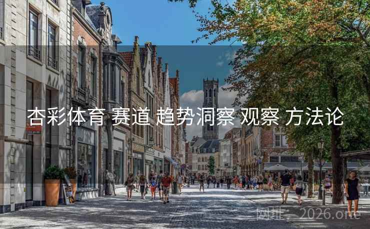 杏彩体育 赛道 趋势洞察 观察 方法论